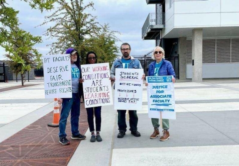 associate faculty demonstrating at MSJC